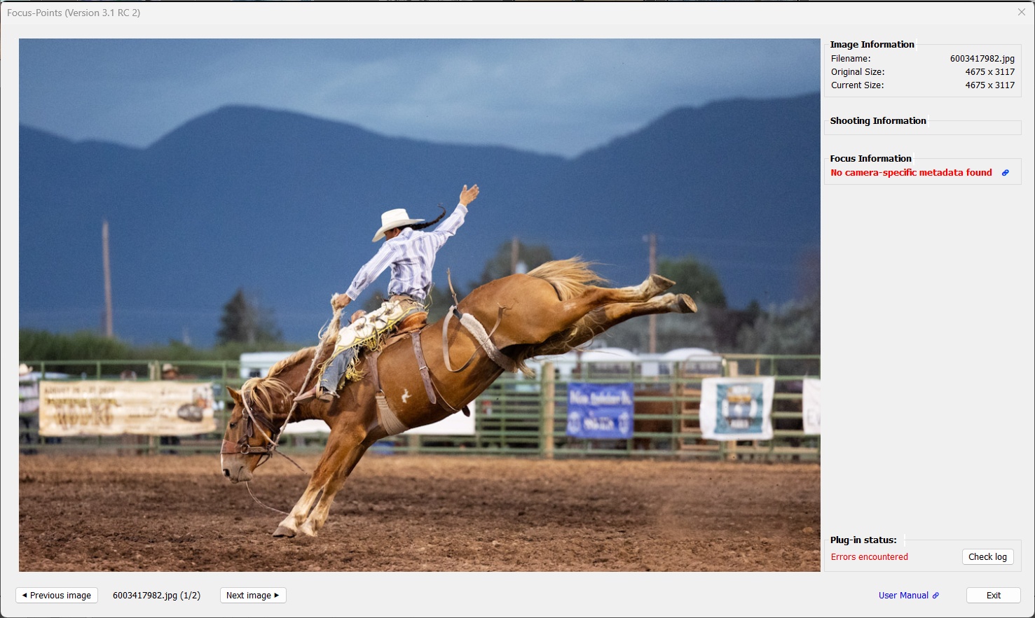 User Interface (Multi-image)